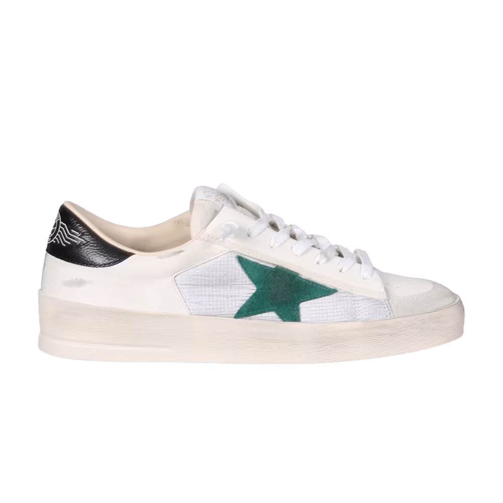 Golden Goose Stardan White Silver Black Green