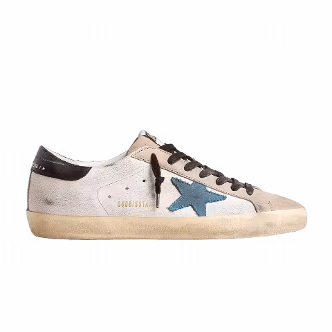 Golden Goose Superstar 'White Light Blue Black'