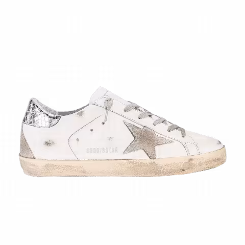 Golden Goose Wmns Superstar 'Silver Snakeskin'