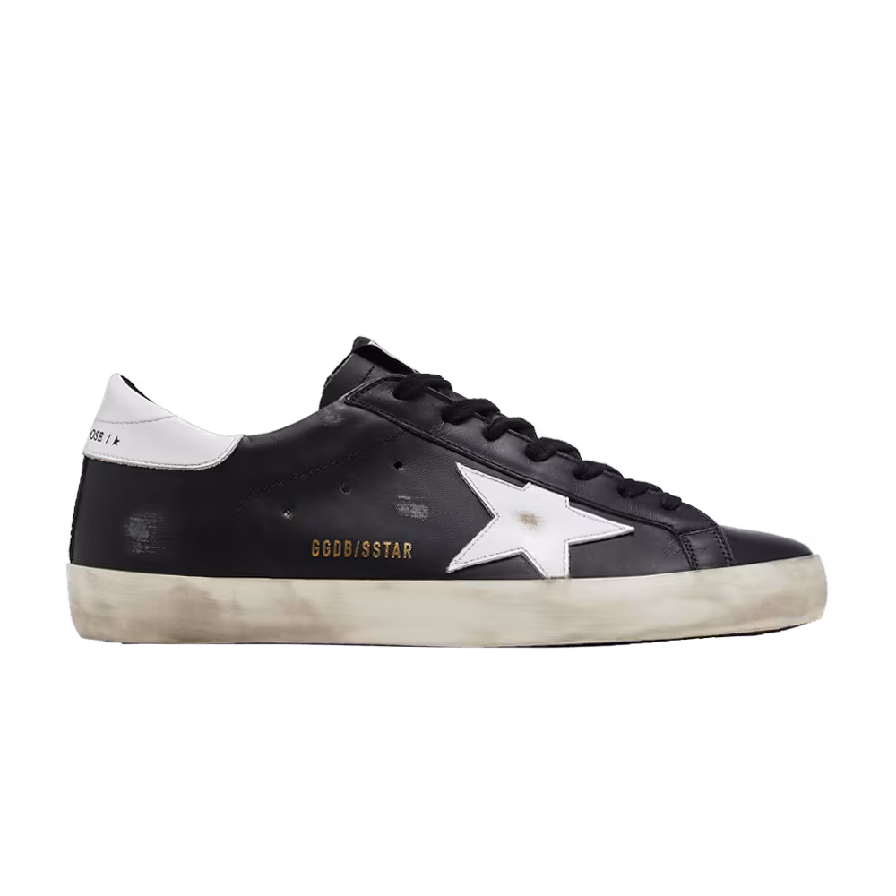 Golden Goose Superstar Black White