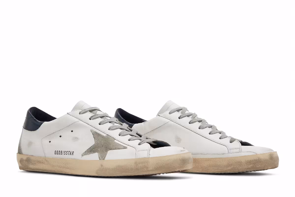 Golden Goose Superstar White Night Blue, view 9