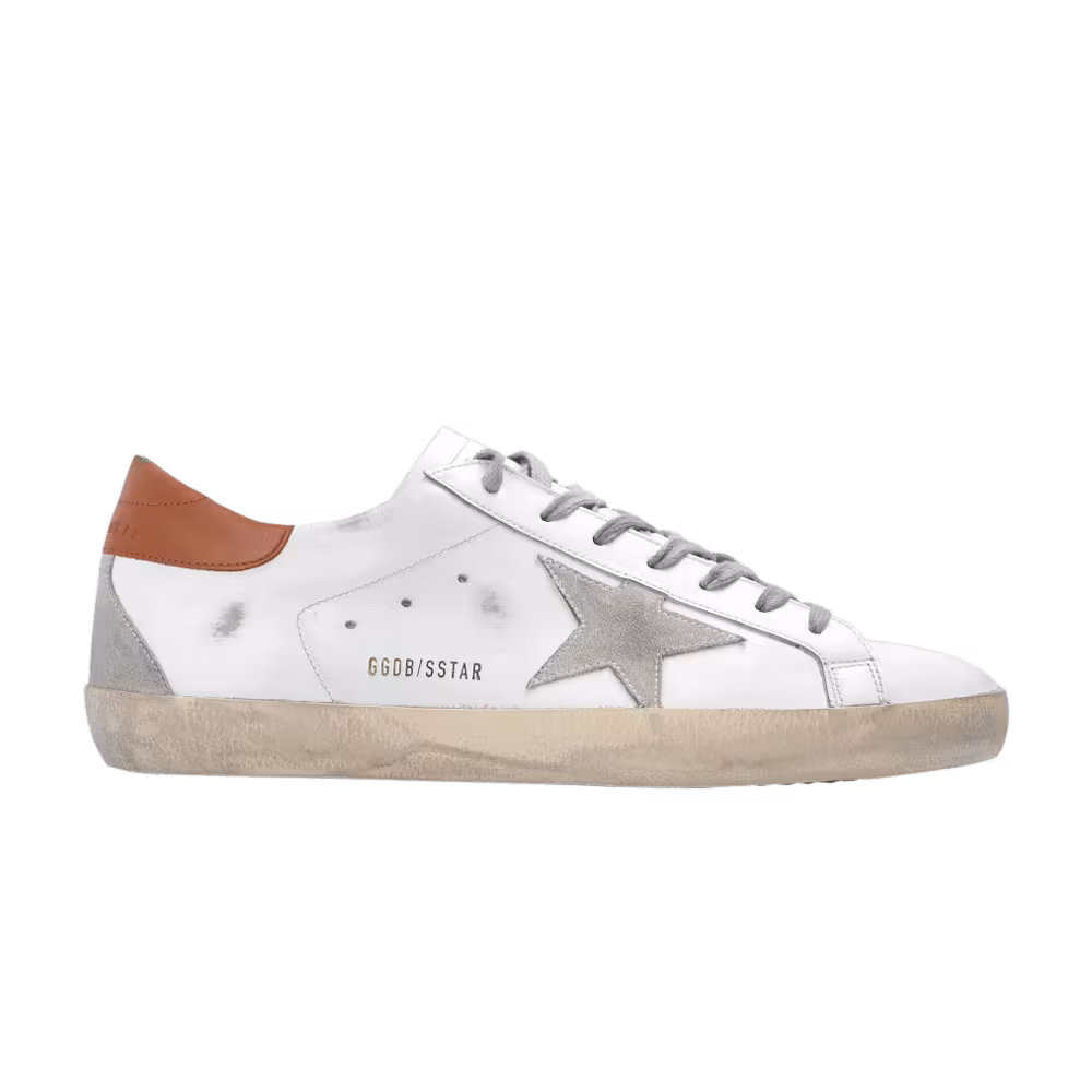 Golden Goose Superstar White Light Brown