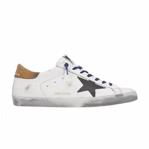 Golden Goose Superstar 'White Drill Green'