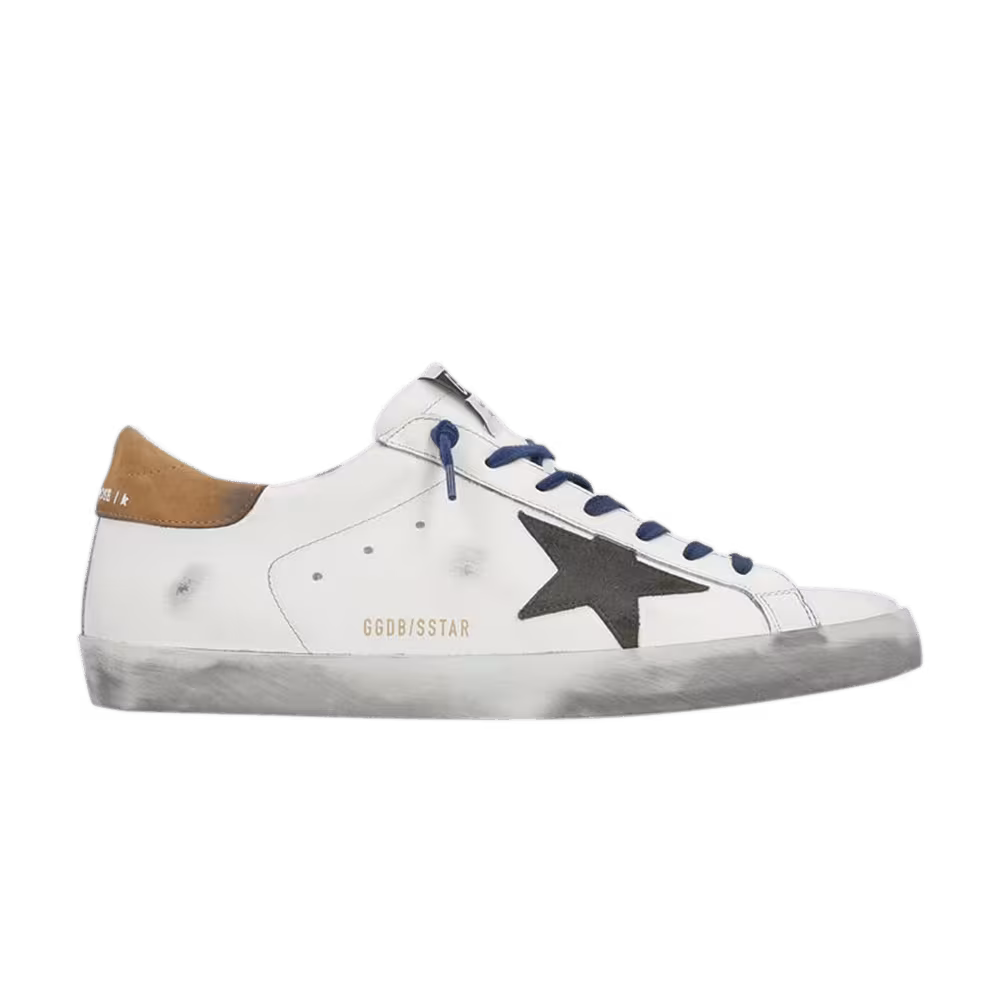 Golden Goose Superstar White Drill Green