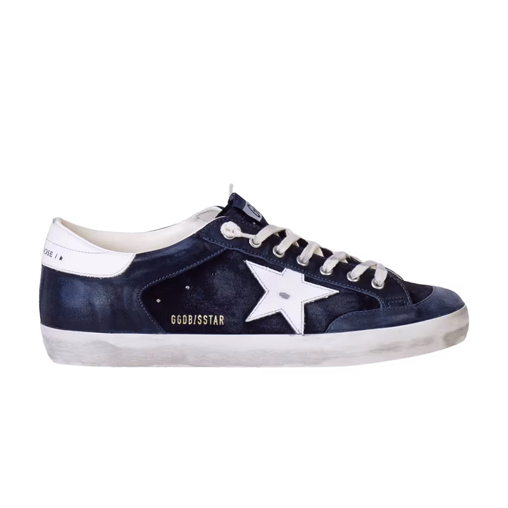 Golden Goose Super Star Suede Navy