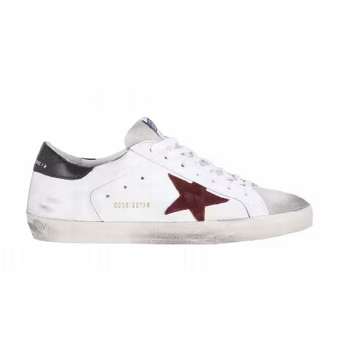 Golden Goose Superstar 'White Bordeaux'