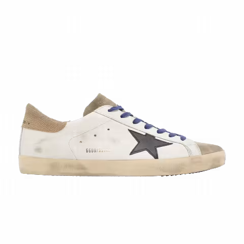 Golden Goose Superstar 'White Taupe Black'