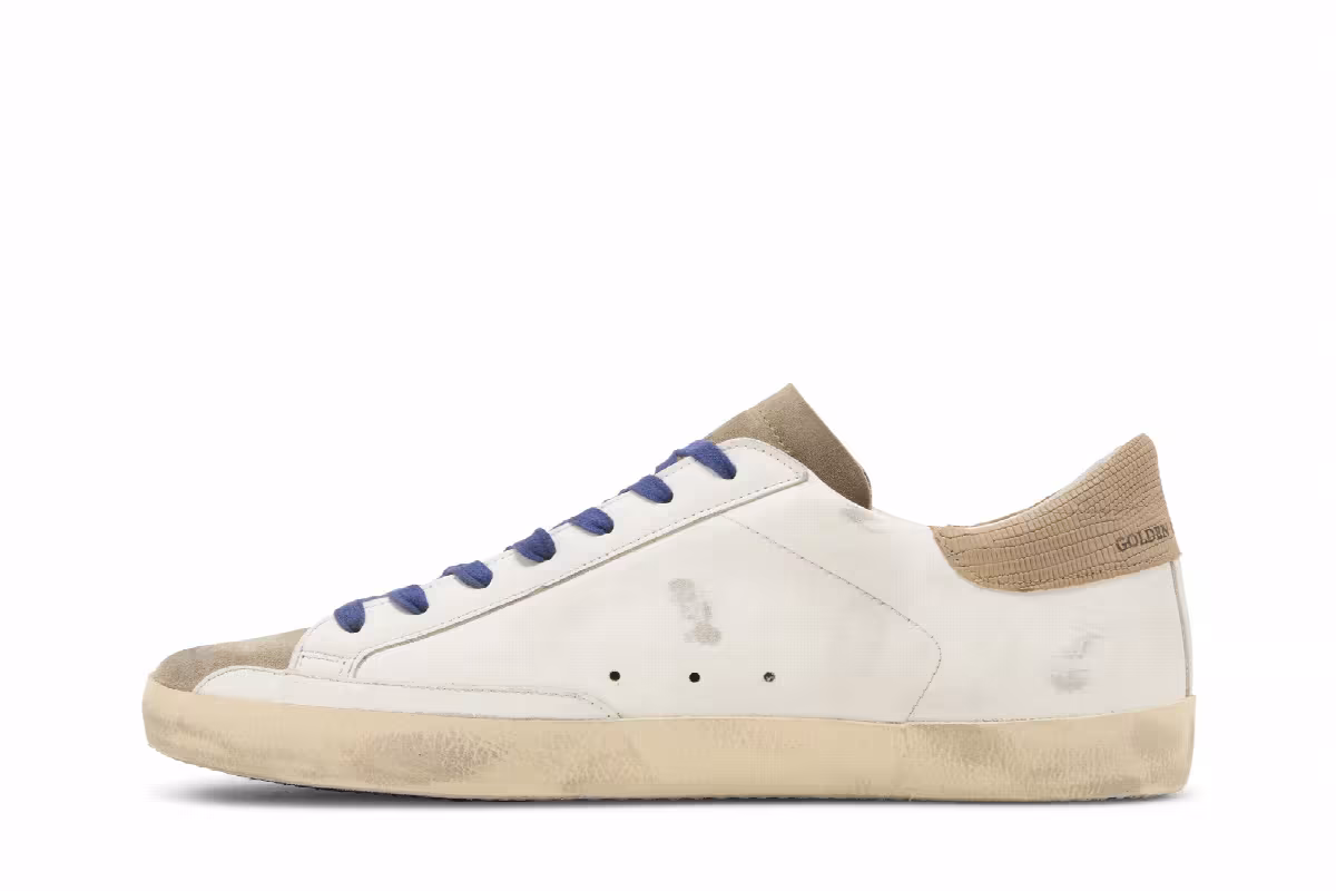 Golden Goose Superstar White Taupe Black, view 4