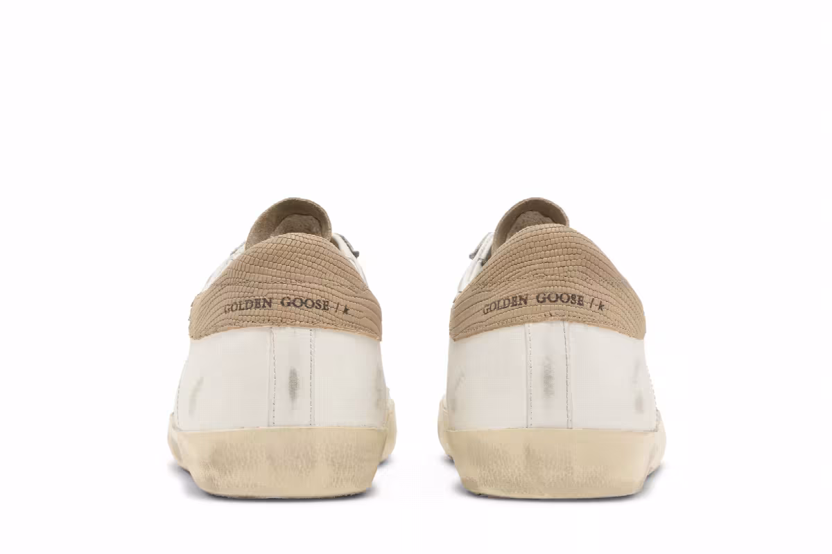 Golden Goose Superstar White Taupe Black, view 7
