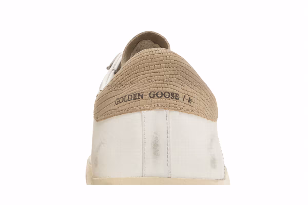 Golden Goose Superstar White Taupe Black, view 8