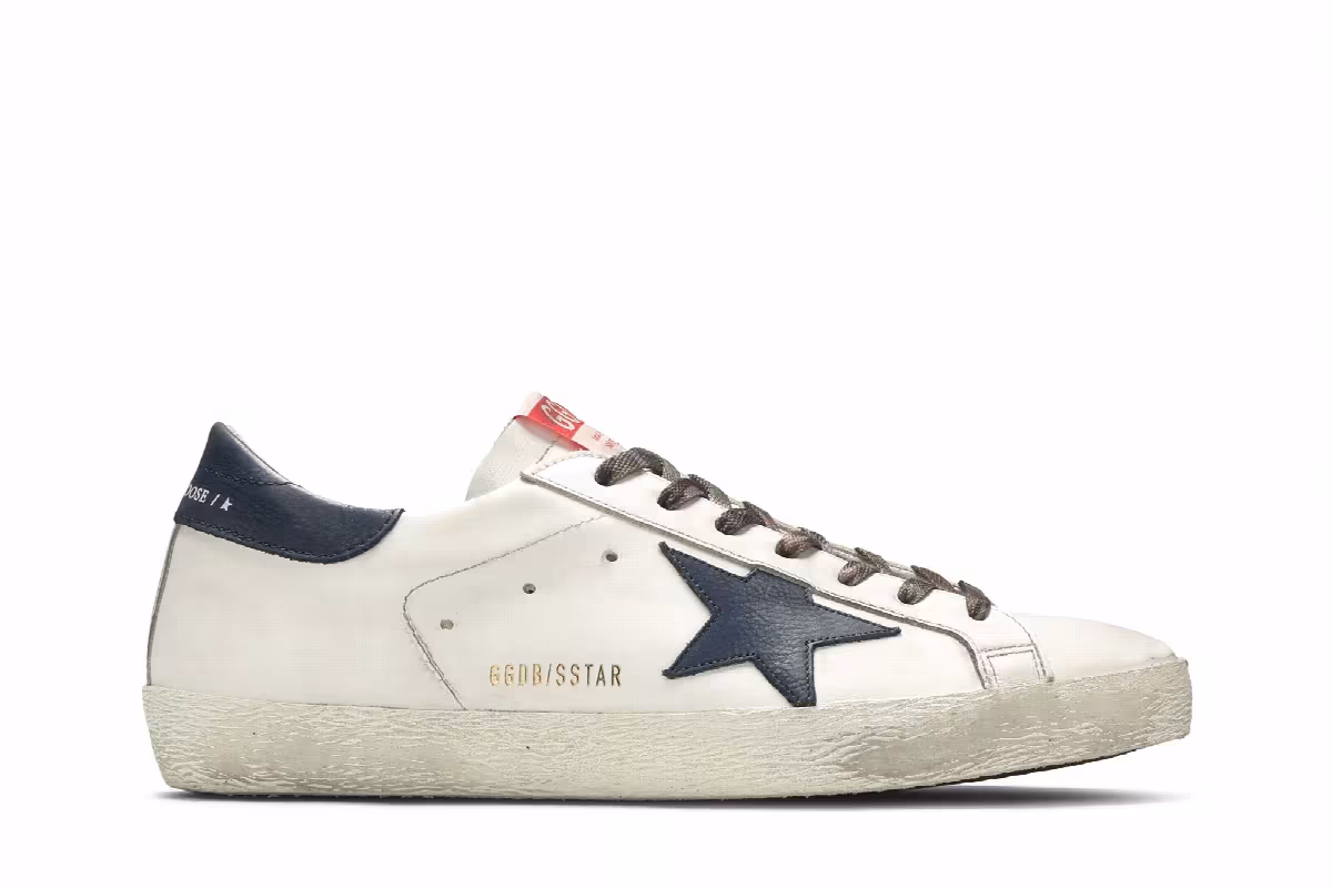 Golden Goose Superstar White Night Blue Camo, view 2