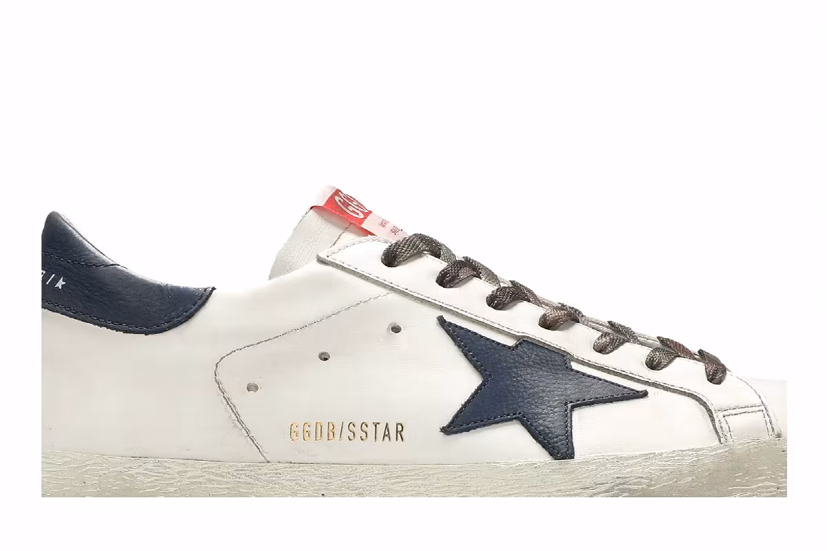 Golden Goose Superstar White Night Blue Camo, view 3