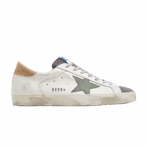 Golden Goose Superstar 'White Military Green'