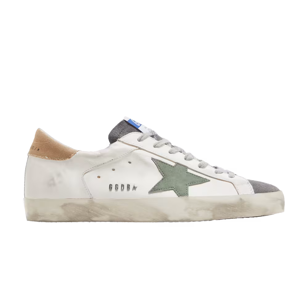 Golden Goose Superstar White Military Green