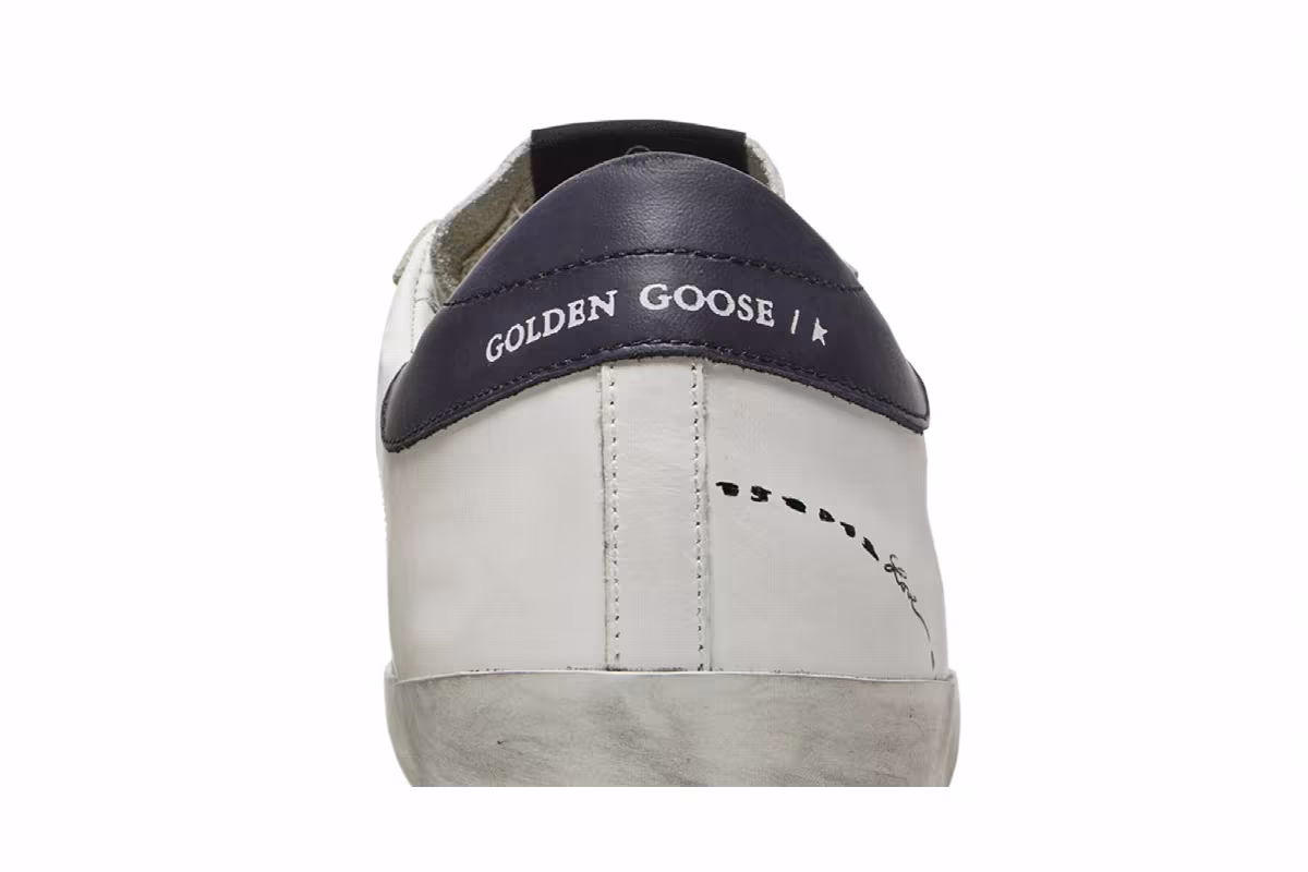 Golden Goose Superstar White Dark Blue, view 8