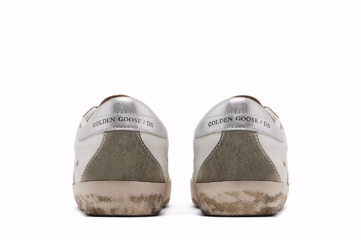 Golden Goose Superstar White Silver, view 7