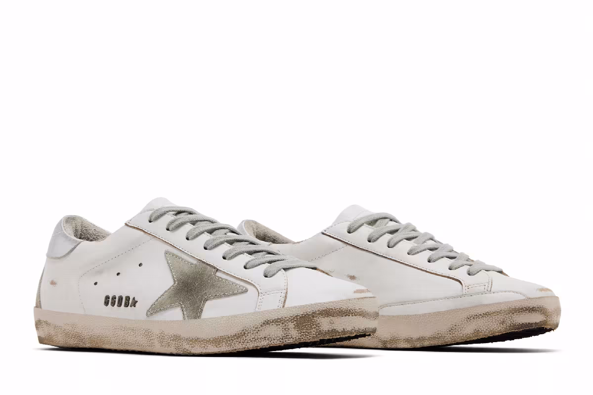 Golden Goose Superstar White Silver, view 9