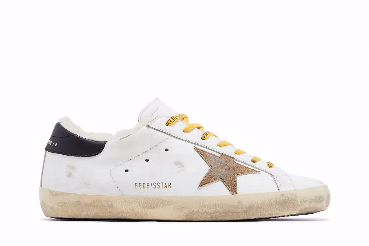 Golden Goose Superstar White Brown Navy, view 2