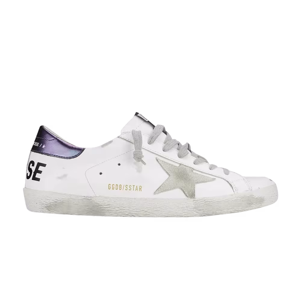 Golden Goose Superstar White Iridescent