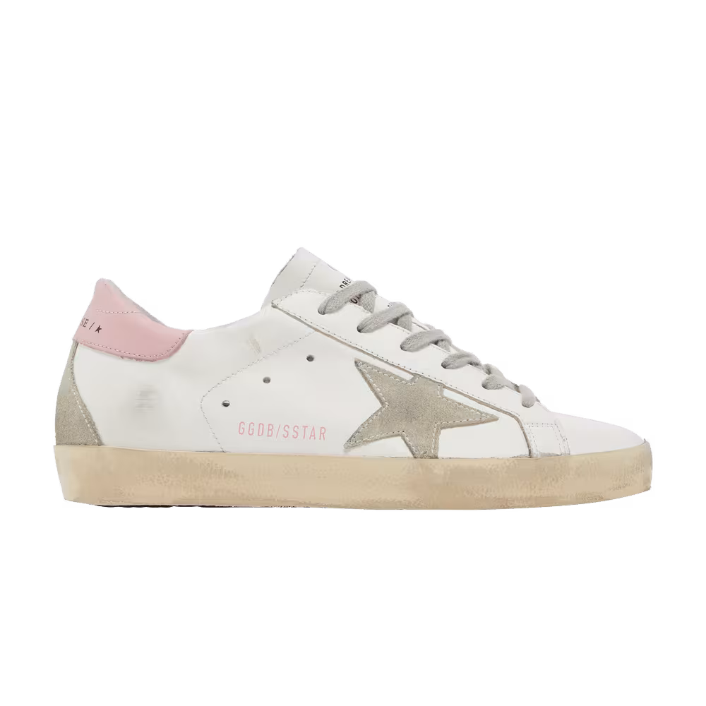 Golden Goose Women's Superstar White Pink