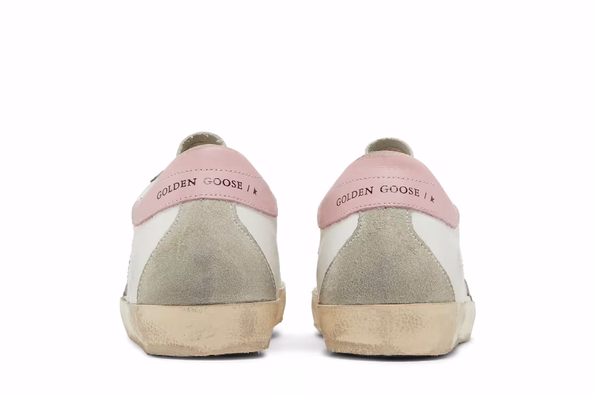 Golden Goose Women's Superstar White Pink, view 7