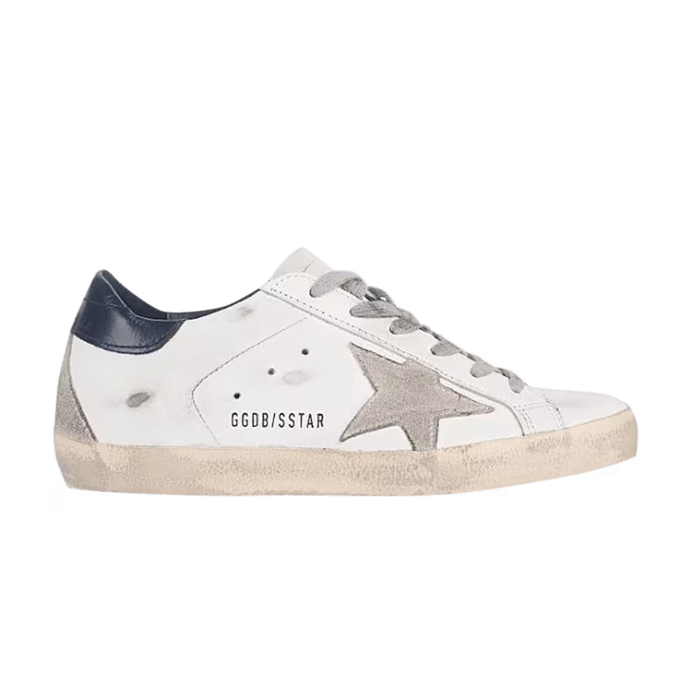 Golden Goose Women's Superstar White Night Blue
