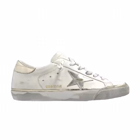 Golden Goose Wmns Superstar 'White Silver'