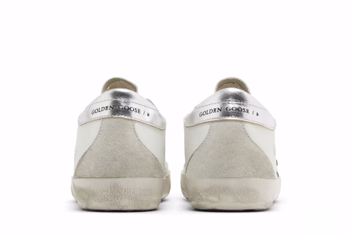 Golden Goose Women's Superstar White Ice Silver, view 7
