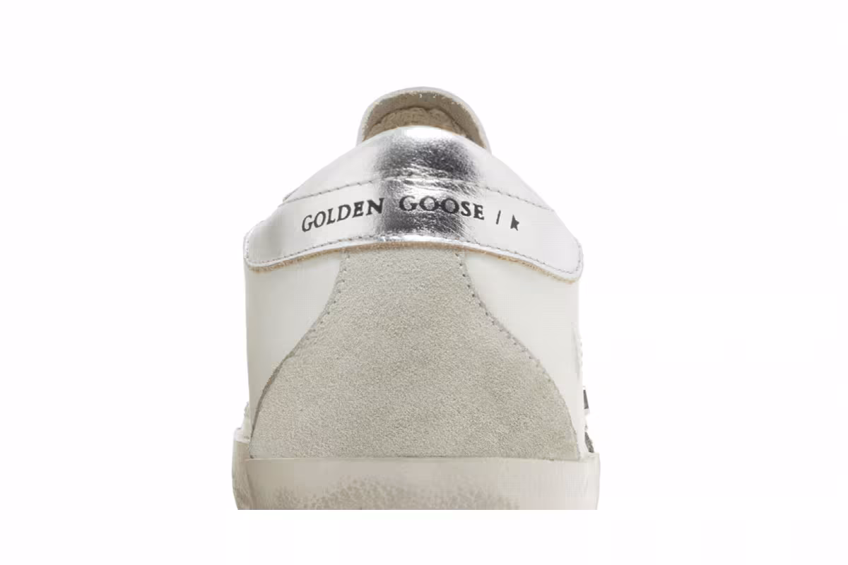 Golden Goose Women's Superstar White Ice Silver, view 8