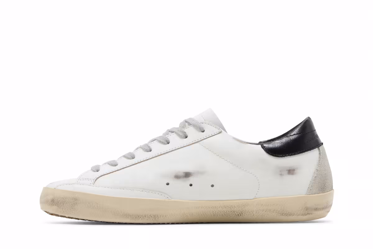 Golden Goose Women's Superstar White Ice Black, view 4