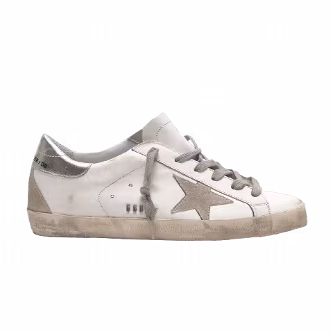 Golden Goose Wmns Superstar 'White Silver'