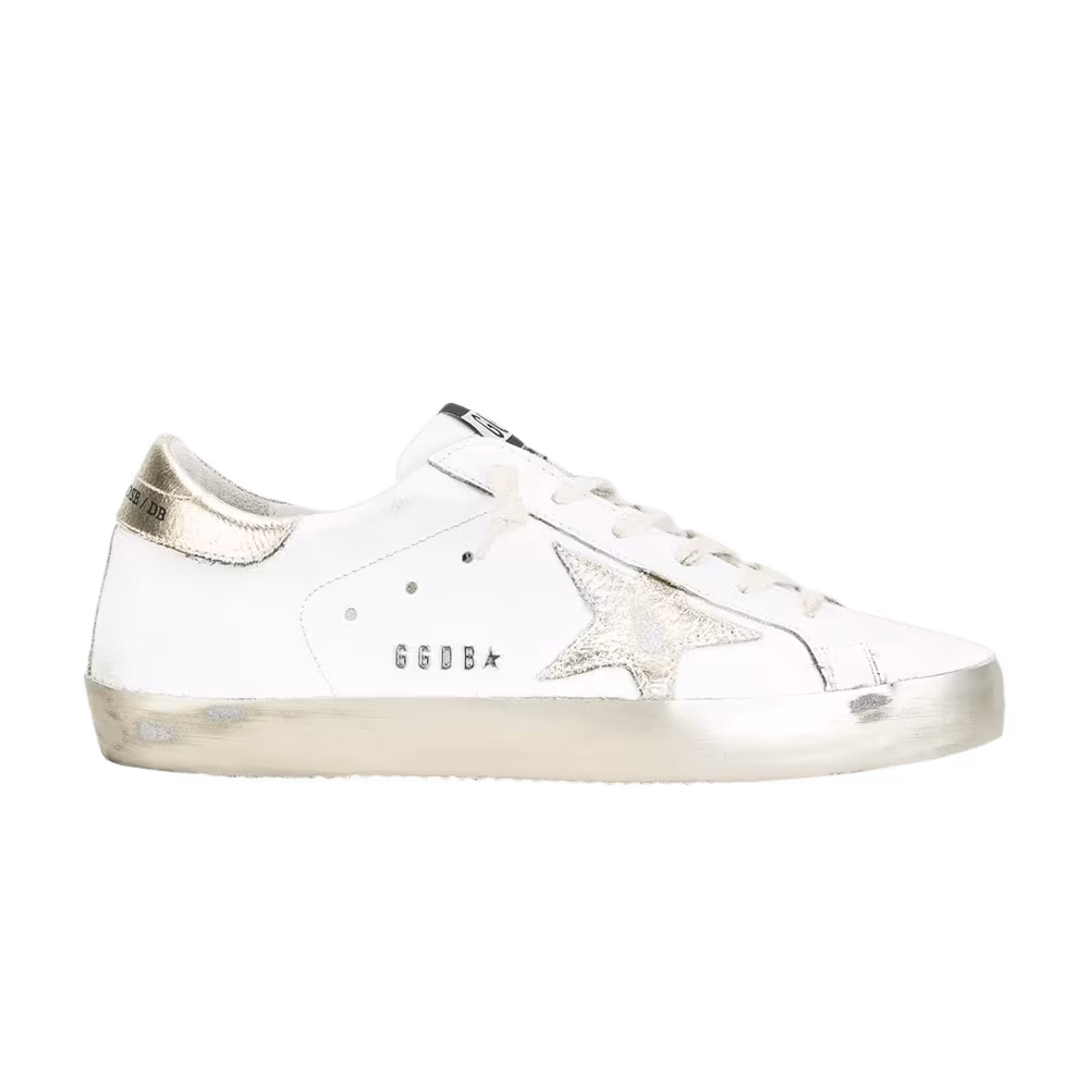 Golden Goose Women's Superstar White Gold