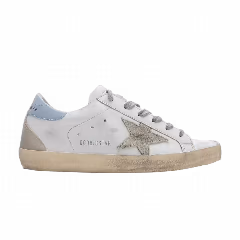 Golden Goose Wmns Superstar 'White Powder Blue'