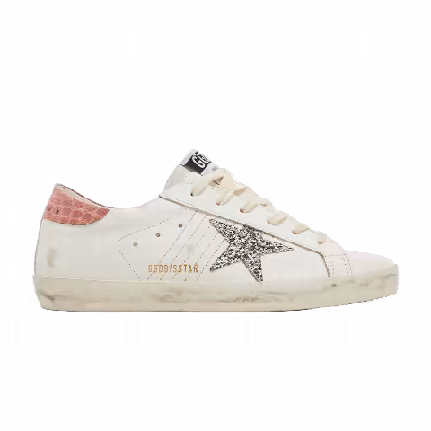 Golden Goose Wmns Superstar 'White Silver Pink'