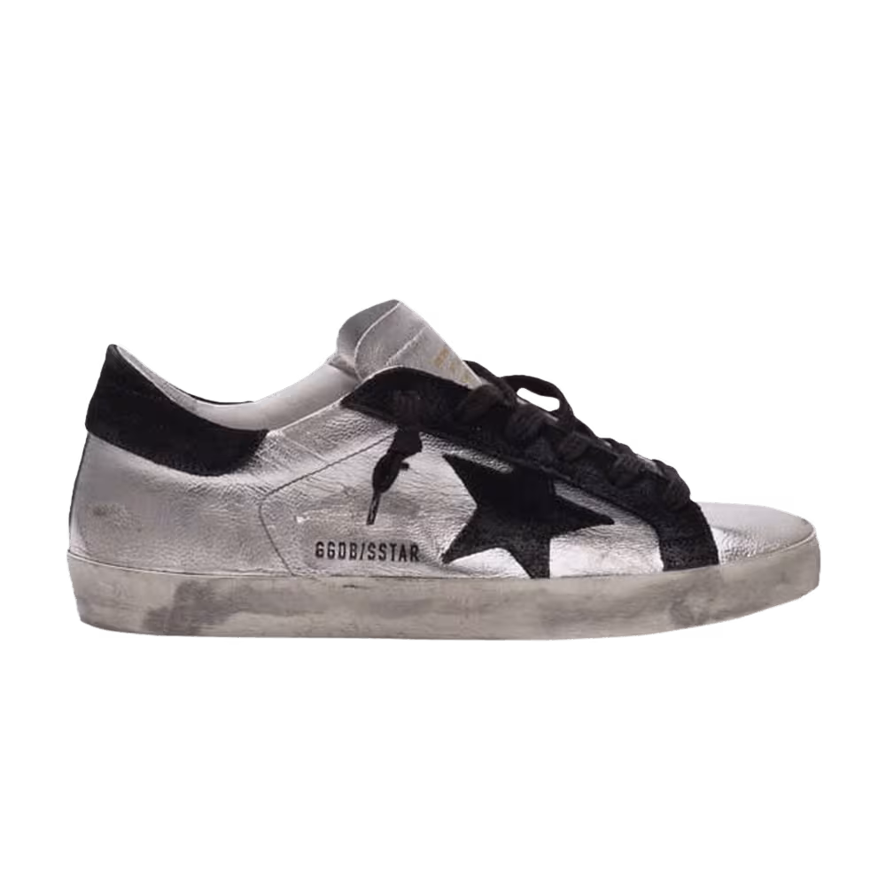 Golden Goose Women's Superstar Sneaker Silver