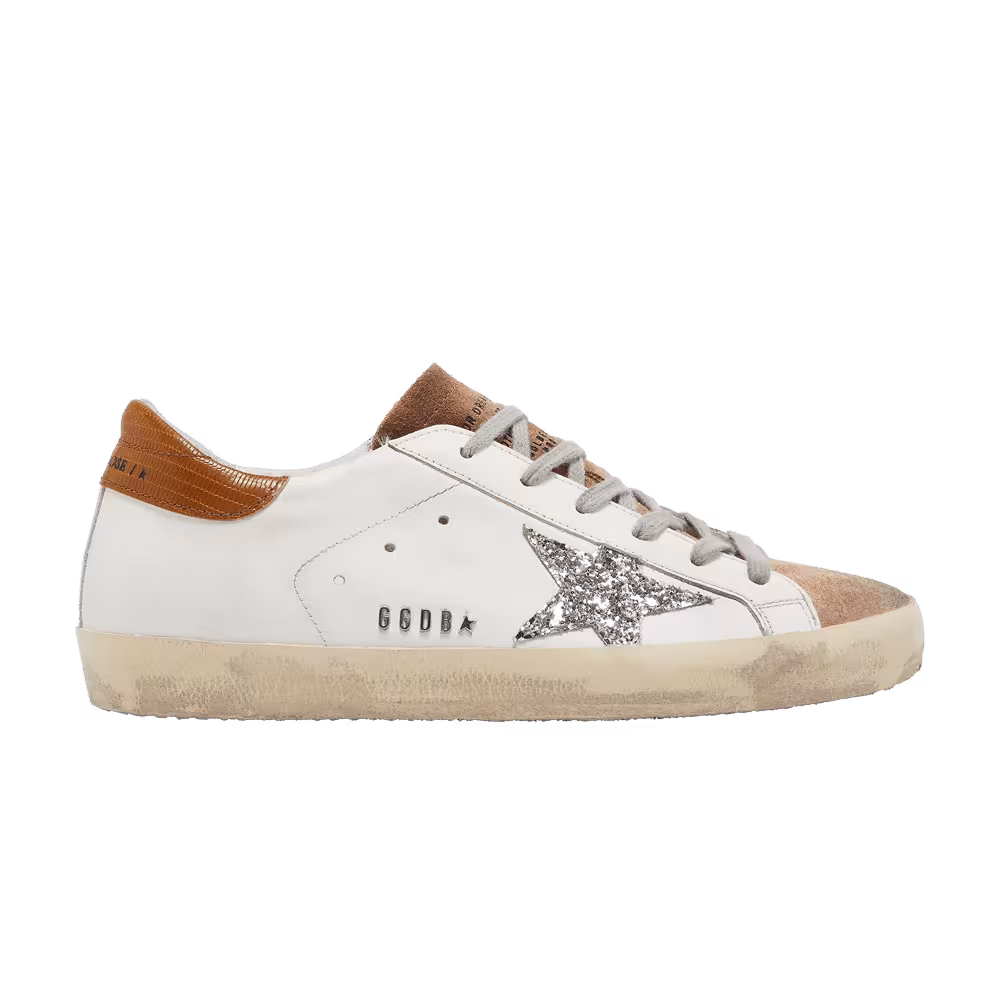 Golden Goose Women's Superstar White Bronze