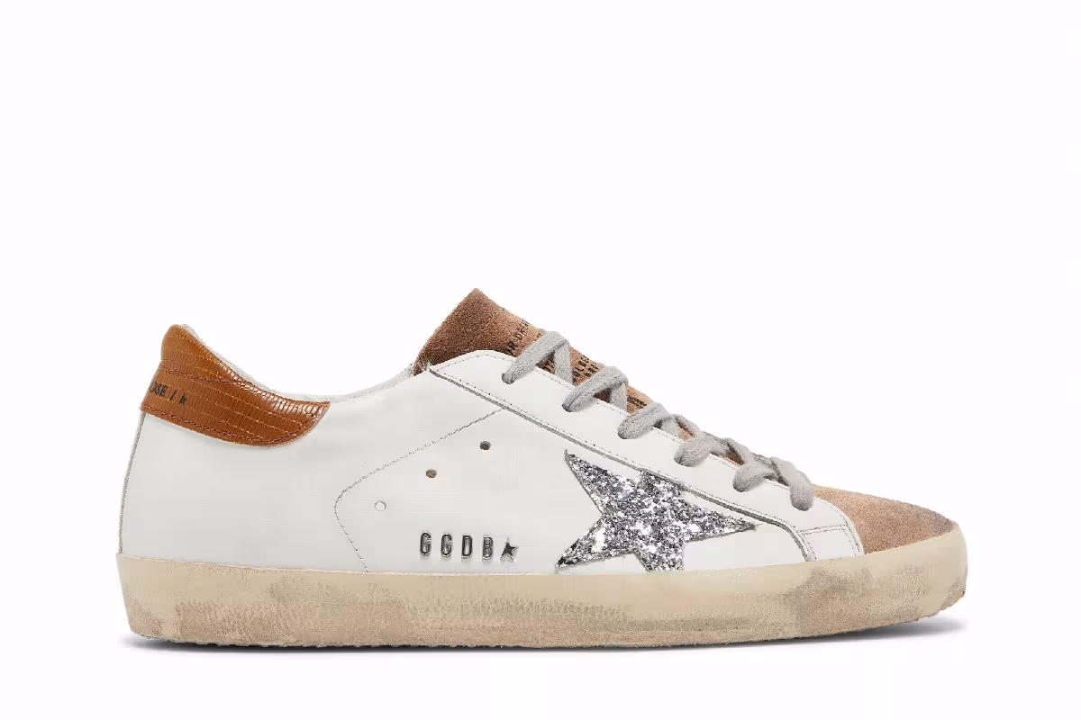 Golden Goose Women's Superstar White Bronze, view 2