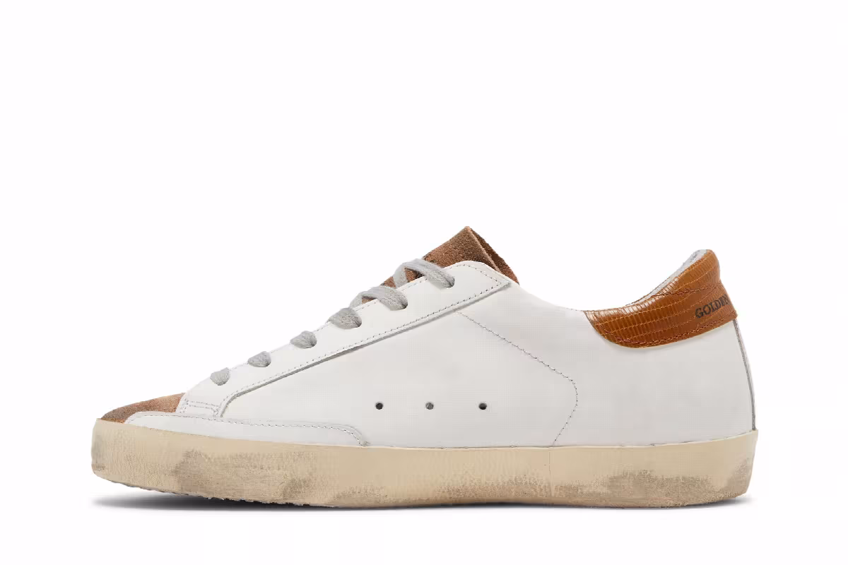 Golden Goose Women's Superstar White Bronze, view 4
