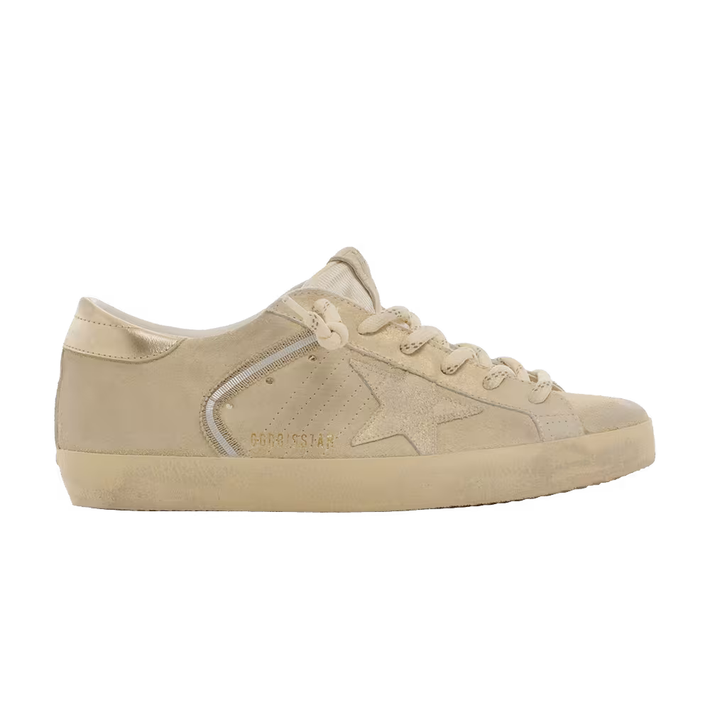 Golden Goose Women's Superstar Beige Platinum