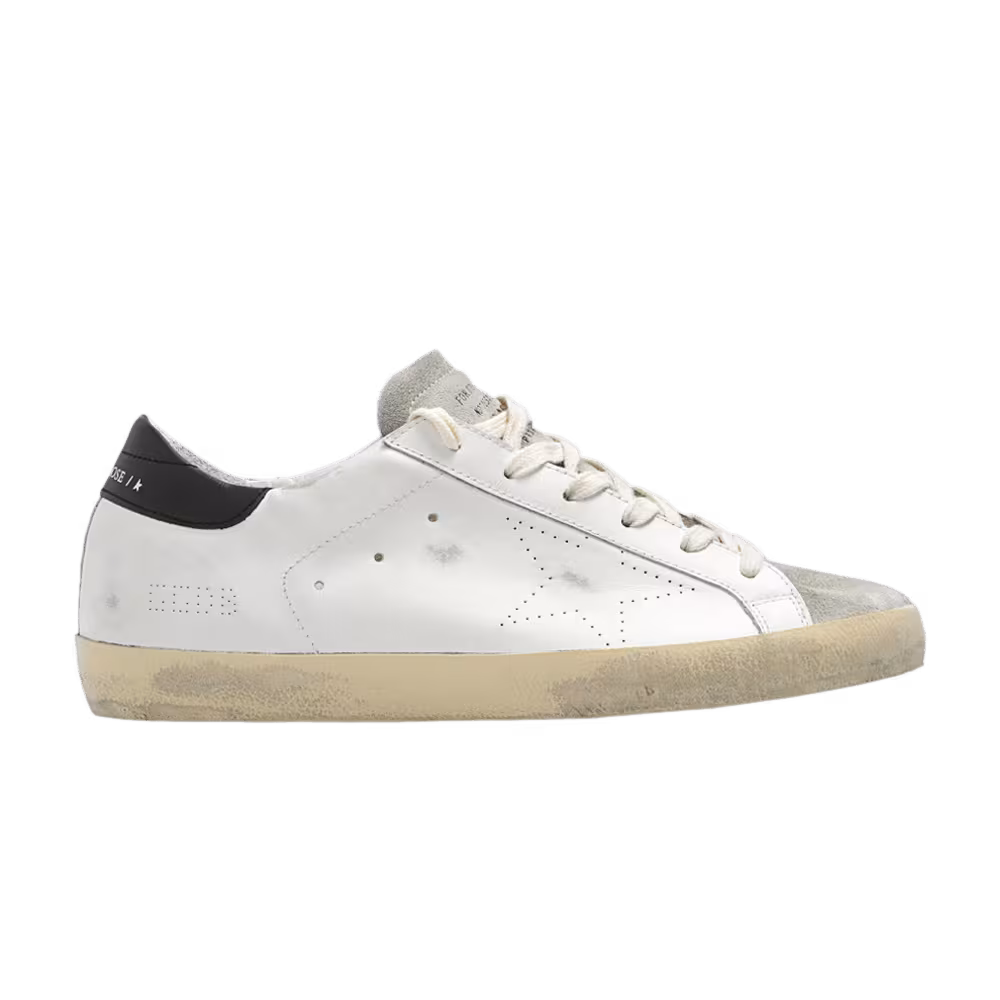 Golden Goose Women's Superstar White Black