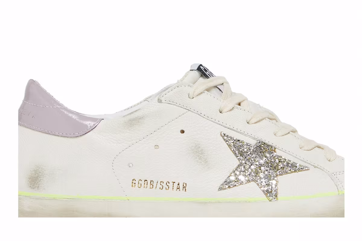 Golden Goose Women's Superstar White Purple, view 3