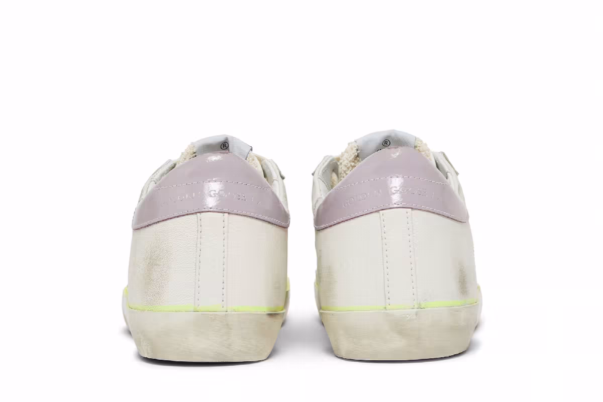 Golden Goose Women's Superstar White Purple, view 7
