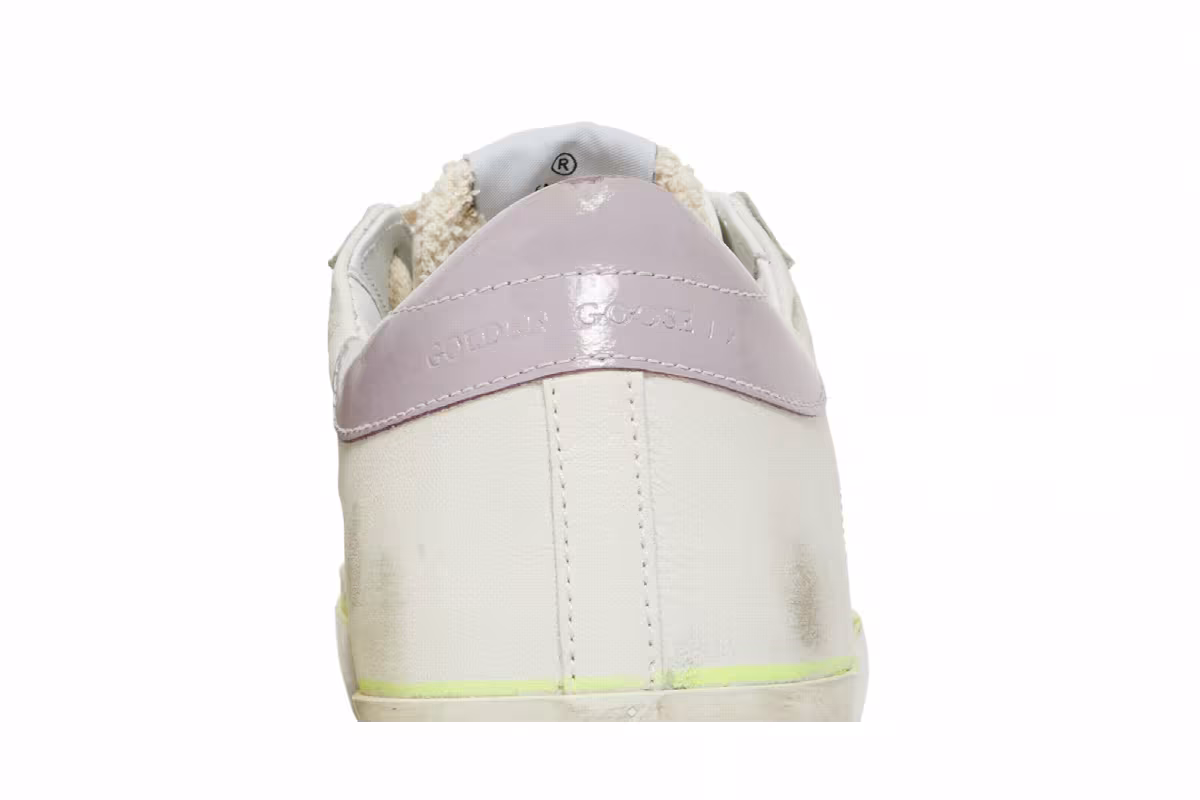 Golden Goose Women's Superstar White Purple, view 8