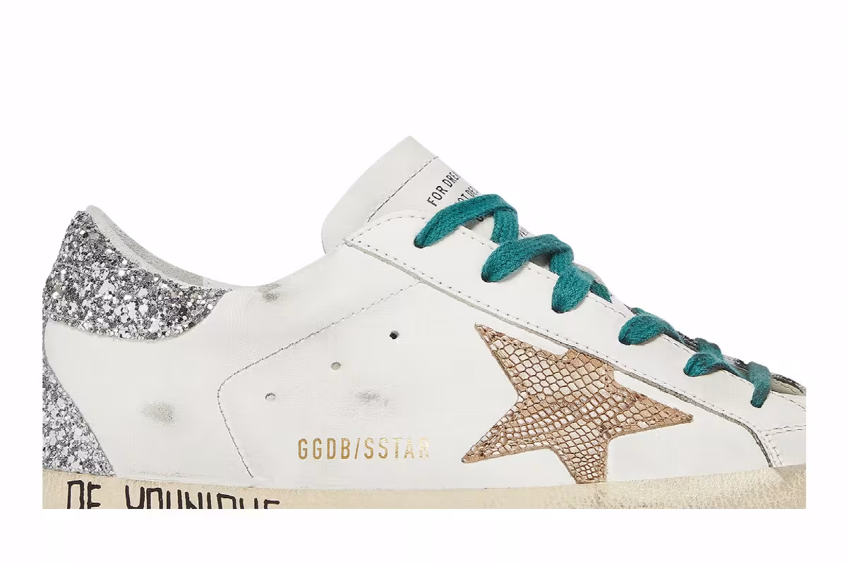 Golden Goose Women's Superstar Don't Be Perfect, Be Younique, view 3