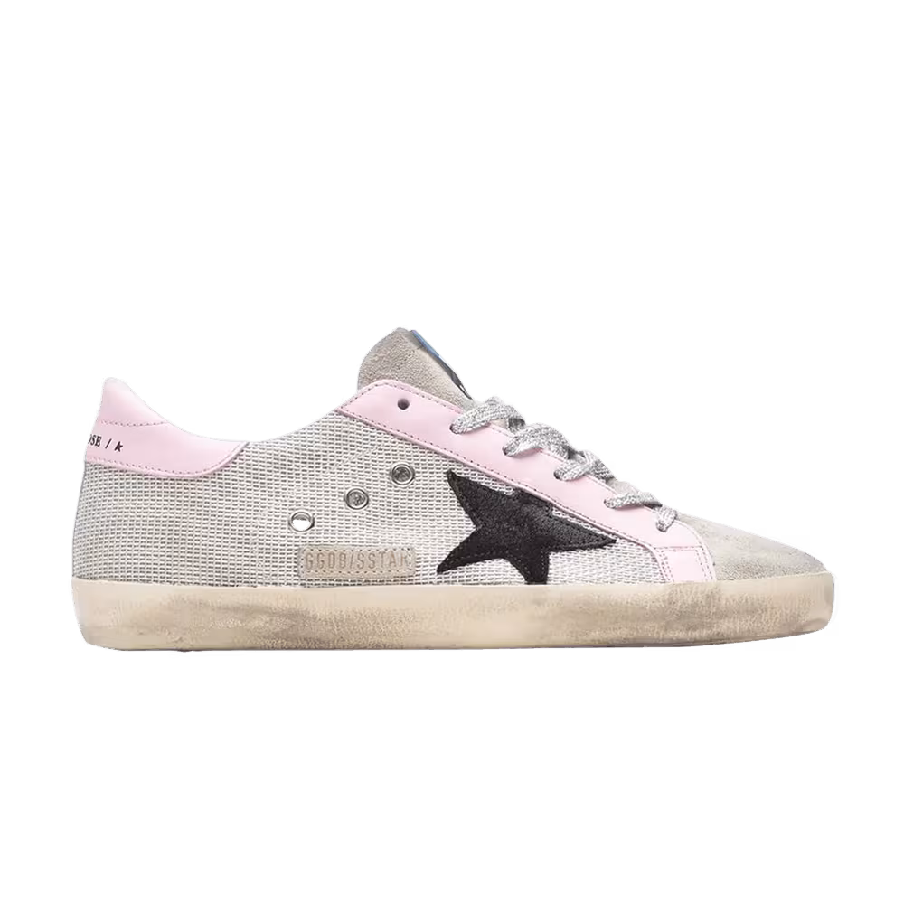 Golden Goose Women's Superstar Silver Baby Pink