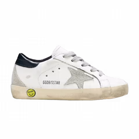 Golden Goose Superstar Kids 'White Blue Cream'