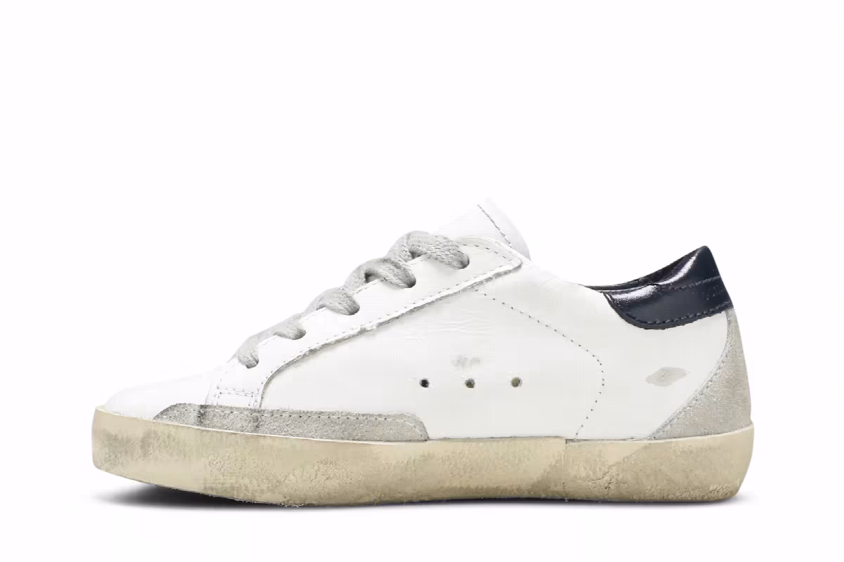 Golden Goose Superstar Kids White Blue Cream, view 4