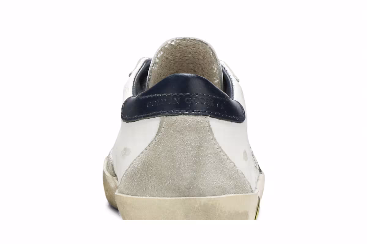 Golden Goose Superstar Kids White Blue Cream, view 8