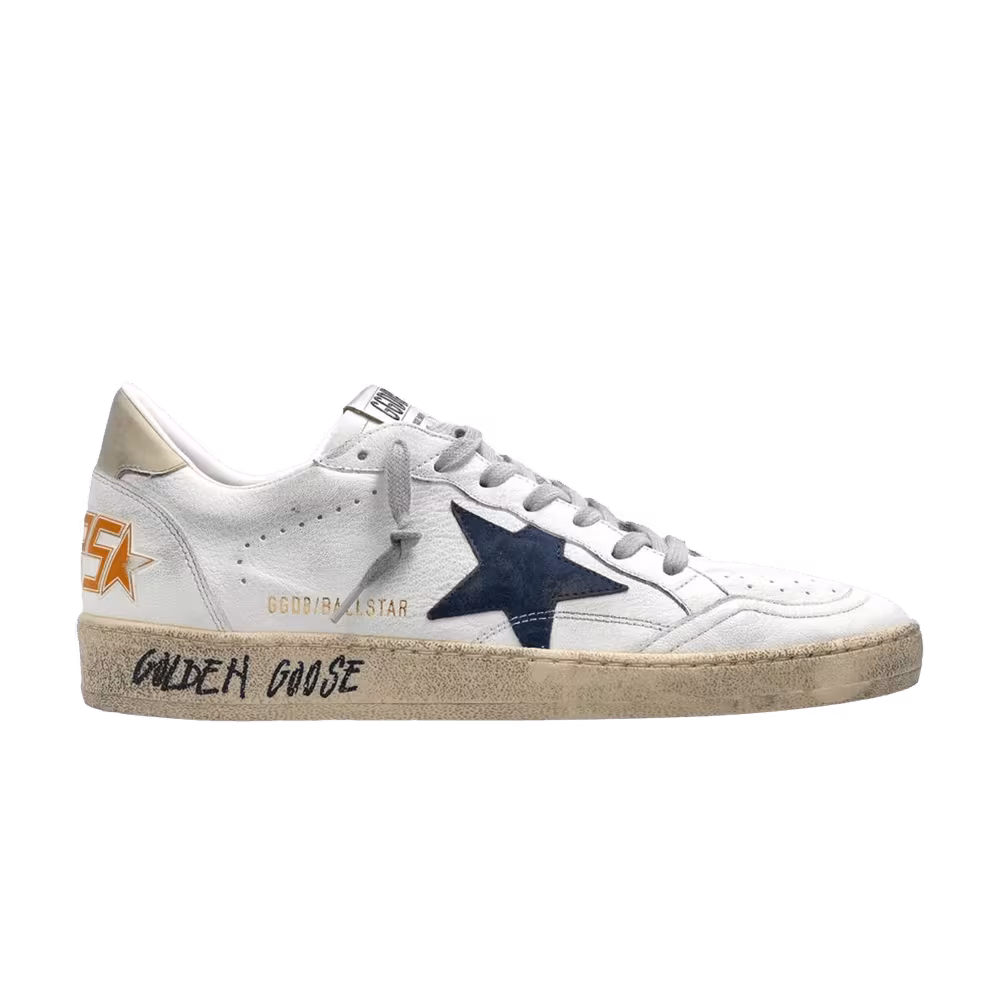 Golden Goose Ball Star White Blue Ice