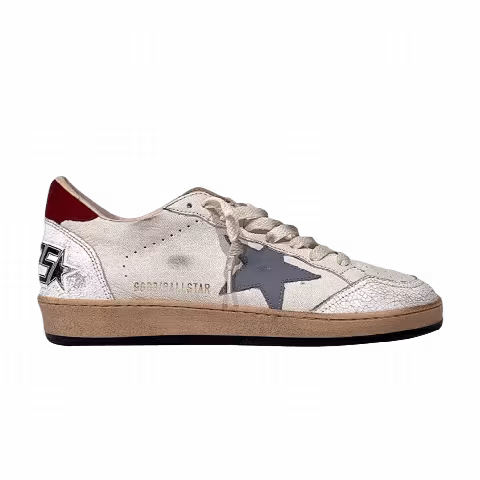 Golden Goose Ball Star 'Distressed White'